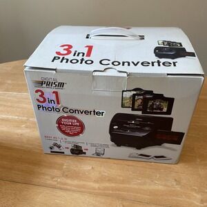DIGITAL PRISM PS900 3 IN 1 PHOTO CONVERTER NEW USB CONVERTS SLIDES NEGATIVES.NEW